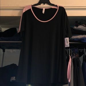 Lularoe  NWT perfect xl Black & baby pink